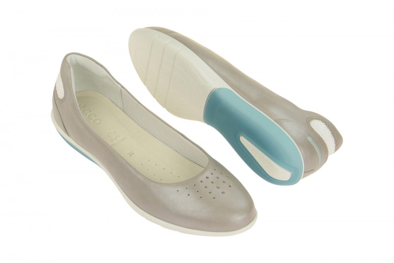 Ecco Sense Light silber grau 28453350555