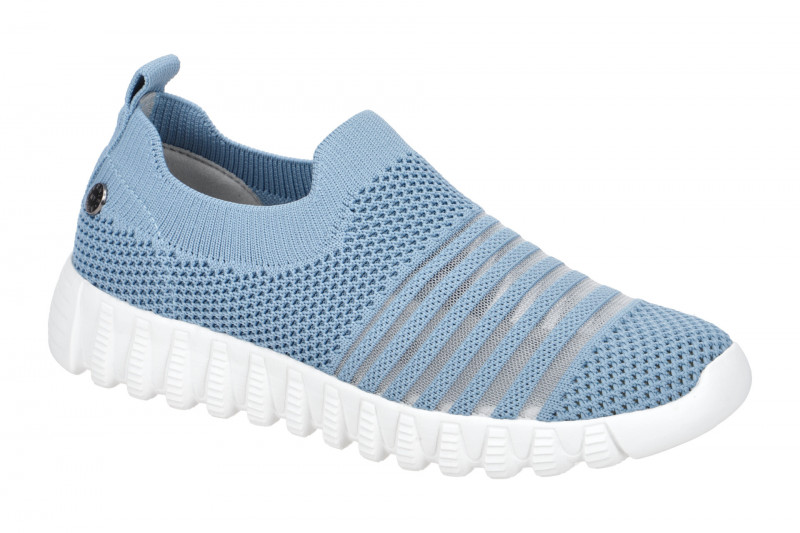 Bernie Mev Wylie Schuhe Slipper hellblau Vegan