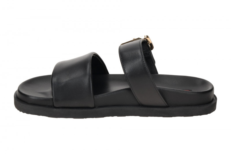 Högl Greta Pantolette schwarz Doppelriemen 0830