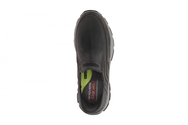 Skechers RESPECTED Schuhe grau SLIP-INS 204810