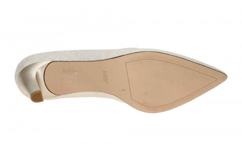 Högl Tiara Pumps platin Glitzer 6748