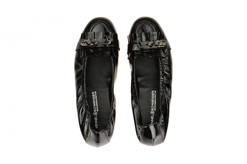 K+S Malu Ballerinas schwarz Lack 61-10820-450