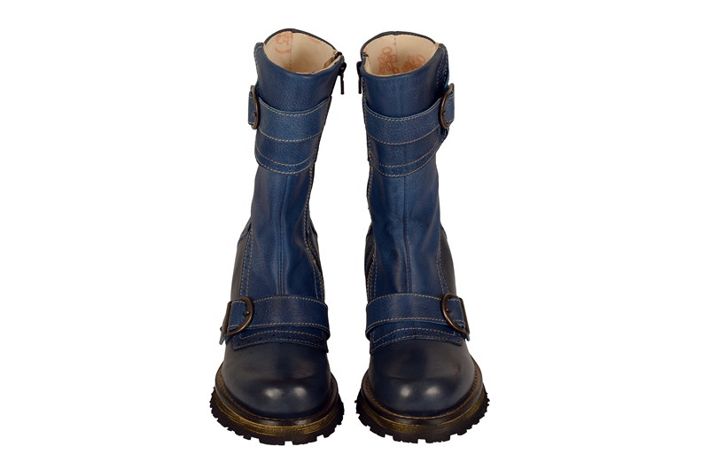 Eject Folka Stiefel in navy blau E-14787