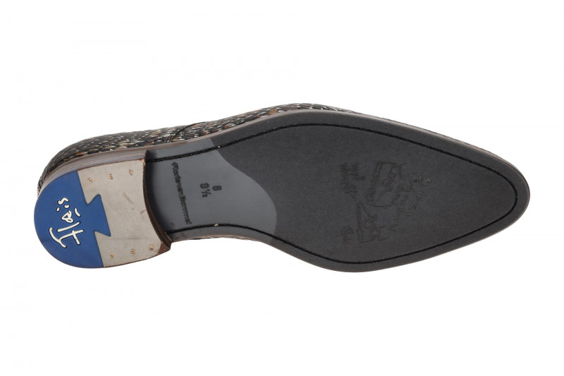 Floris van Bommel De Stapper Schuhe braun gefiedert 30150