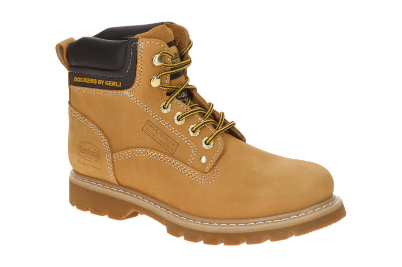Dockers Schuhe Stiefelette Boots gelb Herren 23DA004