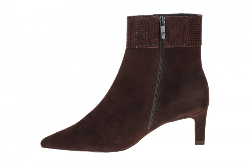 Peter Kaiser Stiefelette braun Velour Ankle Boots 75338