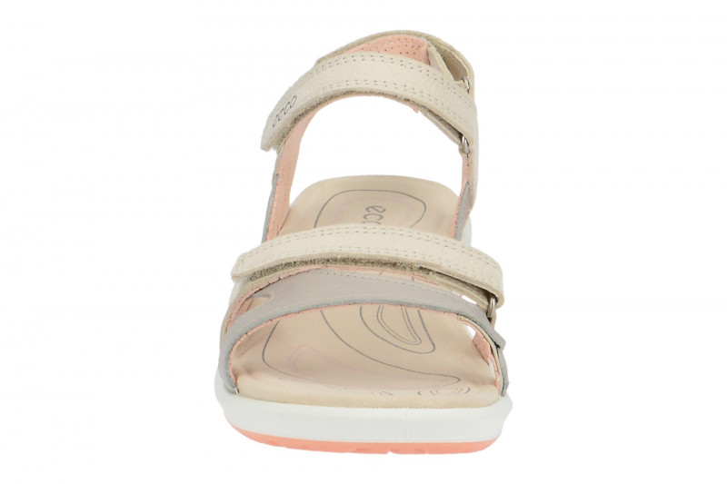 Ecco Cruise 2 Sandale hell-grau silber