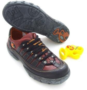 Eject Eden E-10732 Schuhe schwarz rot