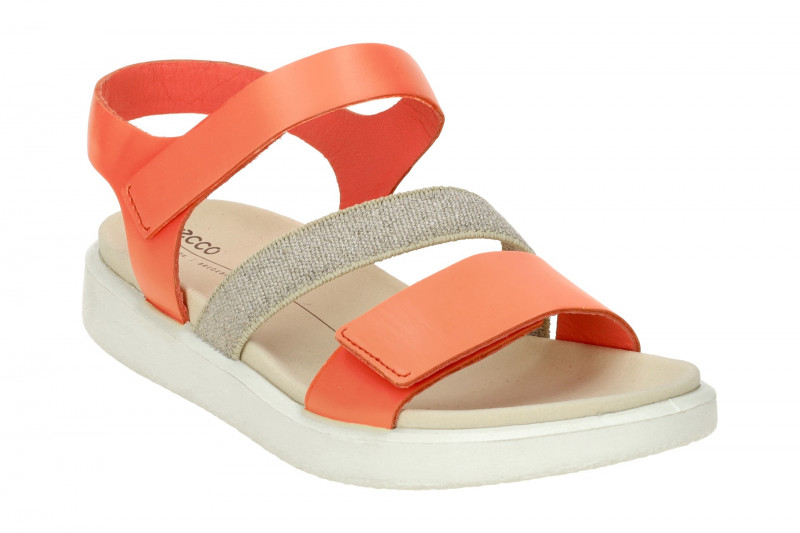 Ecco Flowt Sandalen orange coral 273713