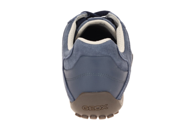 Geox Snake Schuhe blau Velour U66NVA