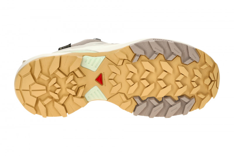 Salomon X Ultra 360 Edge Schuhe Damen taupe grau GORE-TEX