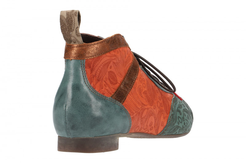 Think Guad Stiefelette blau orange 2-82288-65