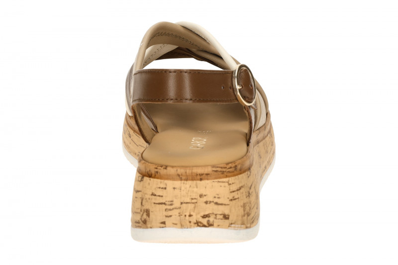 Gabor Plateau Sandale braun taupe Nappa 82.743.54