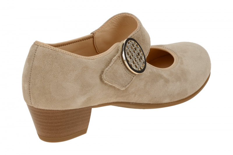 ARA Catania Schuhe Spangenpumps taupe sand 12-63630