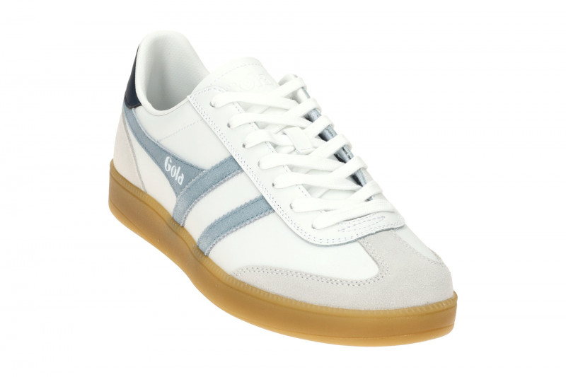 Gola Viper Damen Schuhe Sneakers weiß hellblau CLB744