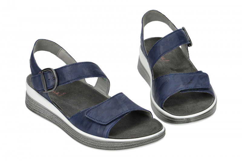 Think Meggie Klett Sandale blau