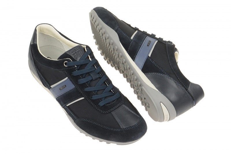 Geox Wells Schuhe blau weiß U52T5C