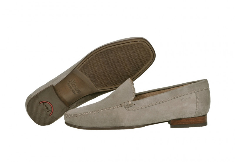 Sioux Campina - Mokassin Slipper - cork grau - 53493