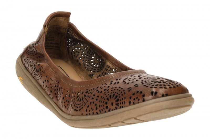 camel active Cloud Ballerinas braun gelocht 54CU202