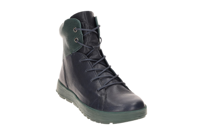 Think Comoda Stiefel blau grün Warmfutter 638