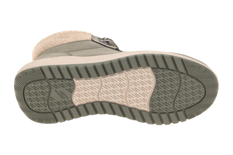 Skechers On-The-Go Stiefeletten grün olive Damen wasserdicht 144746