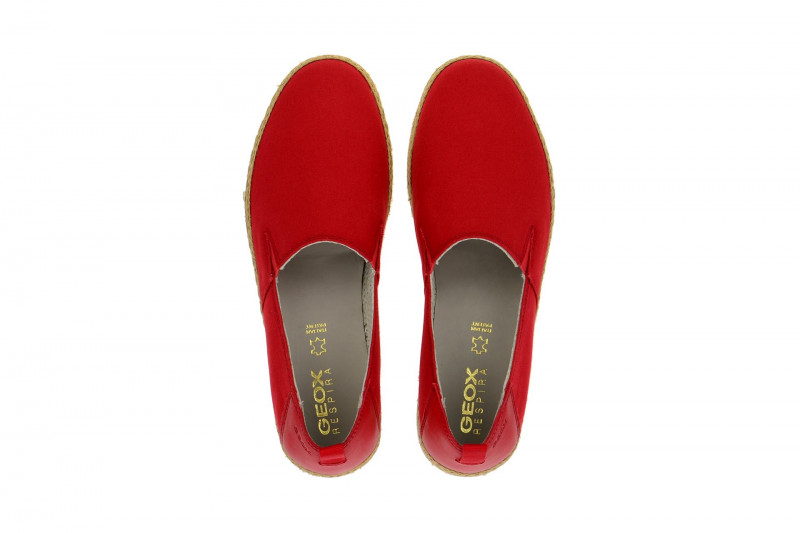 Geox Copacabana Schuhe rot Espadrille