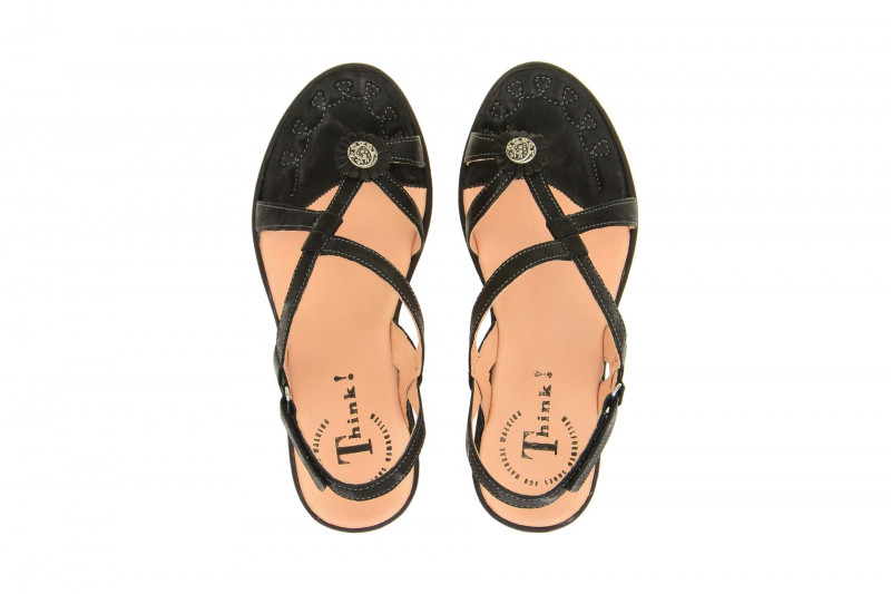 Think Nanet Sandale schwarz