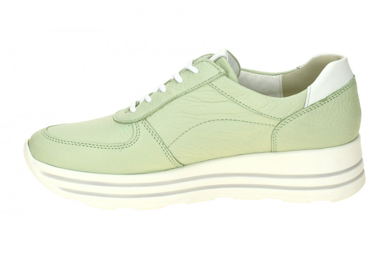 Waldläufer Lana Plateau Schuhe grün lemon H-Weite 758009