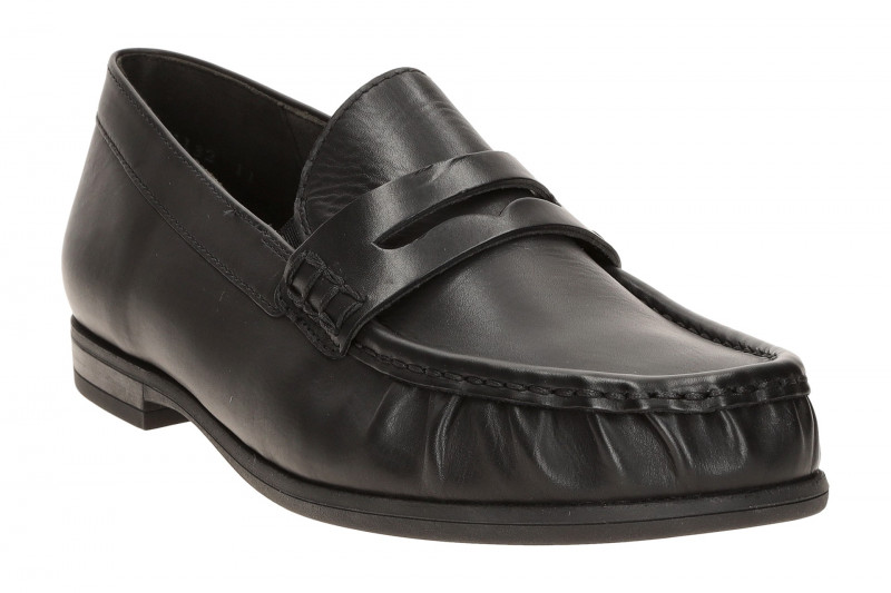 Paul Green Schuhe Slipper schwarz Loafer 1228
