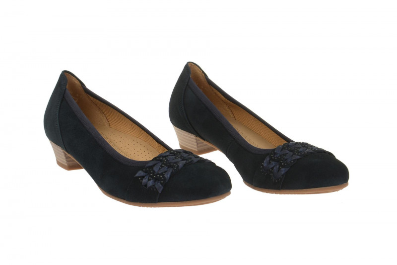 Gabor Kreta Pumps blau 46.227.46