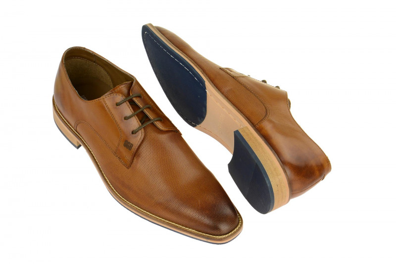 Gordon & Bros Schuhe Lorenzo braun perforiert S500311