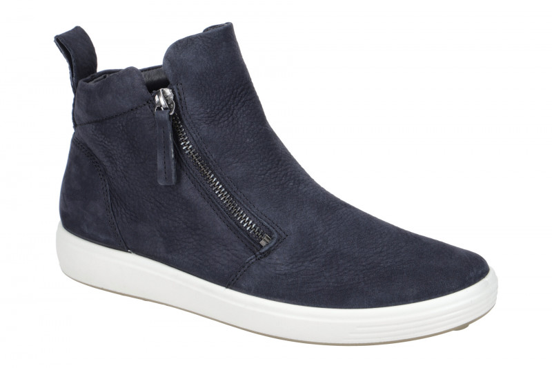 Ecco SOFT 7 Stiefelette blau Damen 470313