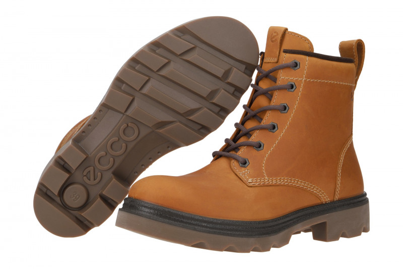 Ecco Grainer Damen Stiefel braun amber Waterproof