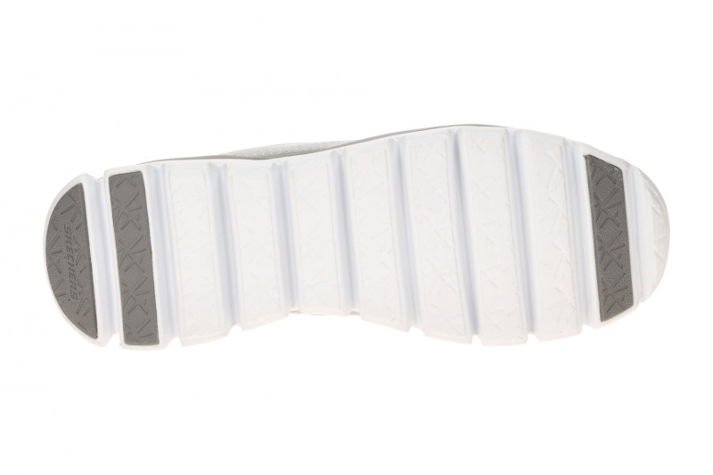 Skechers Glide Step Slipper Schuhe hellgrau Herren SLIP-INS 233010