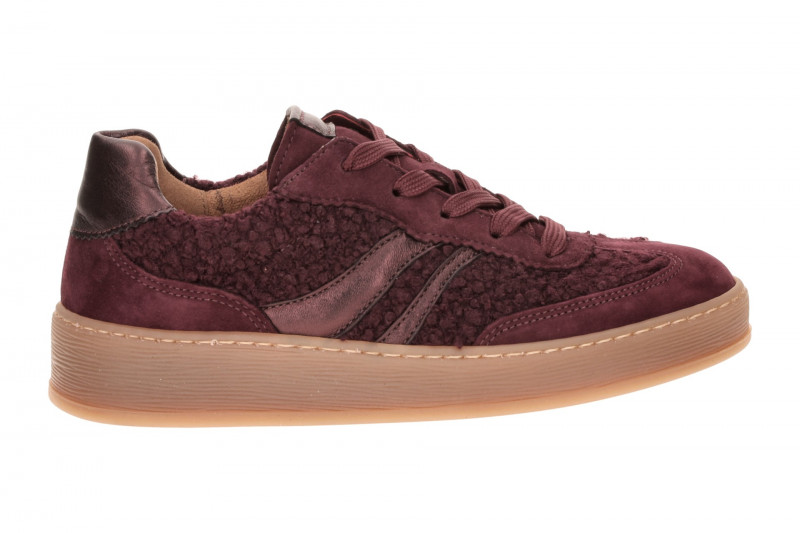 Gabor comfort Sneaker Schuhe rot berry Wolle 6018