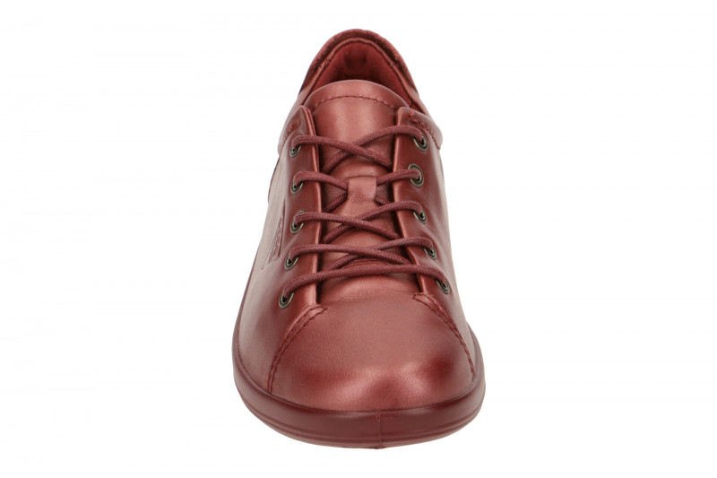 Ecco Soft 2 Schuhe rot metallic