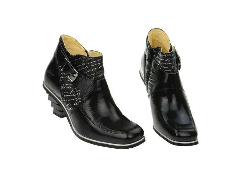 Eject New Square - elegante Stiefelette - schwarz