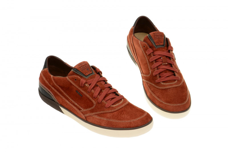 Geox Box Schuhe orange Nubuck U44R3A