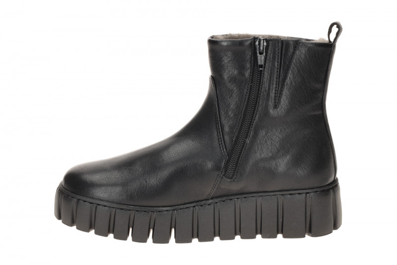 Gabor Plateau Winter Stiefelette schwarz Lammfell 76.780.91