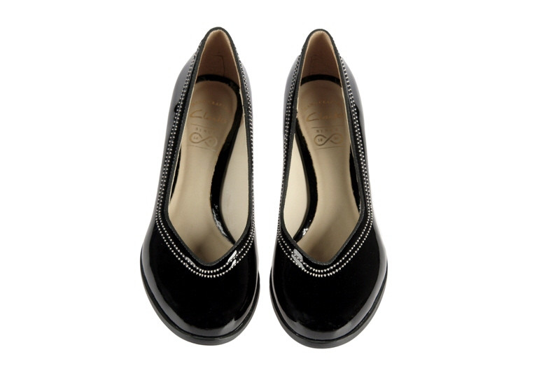 Clarks Ask Bombay Pumps in schwarz Lack 20341736