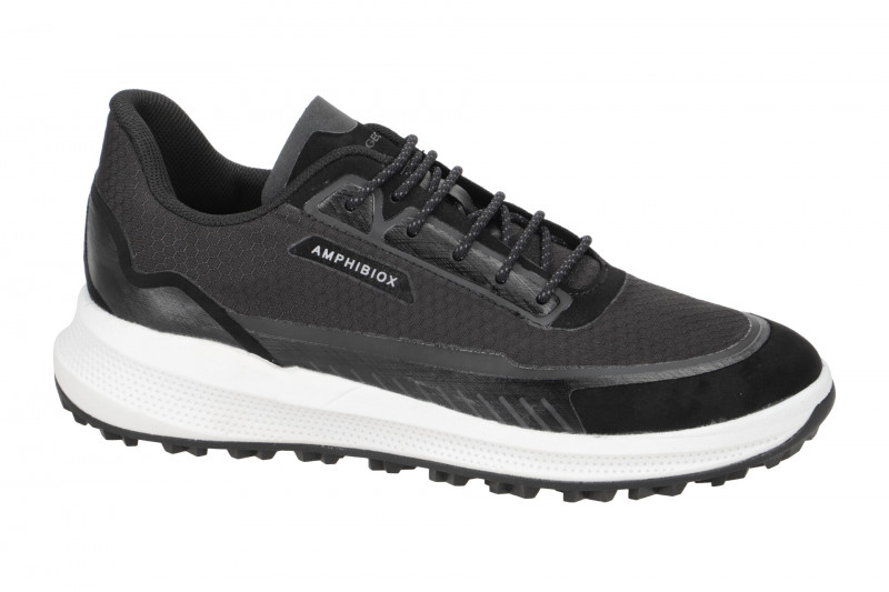 Geox PG1X Schuhe schwarz weiß Amphibiox D26UNB