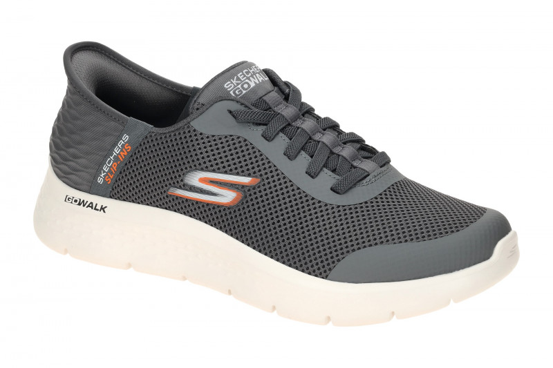 Skechers Go Walk Flex Schuhe grau SLIP-IN 216324