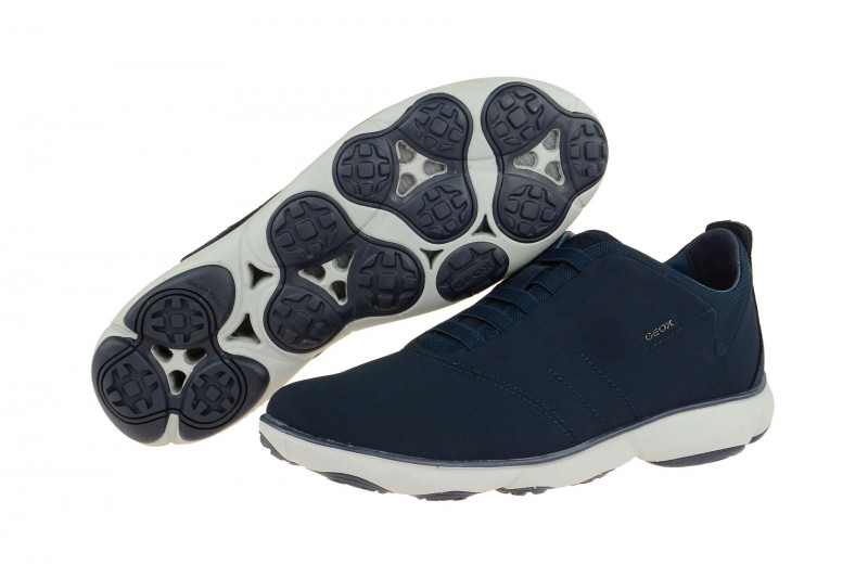 Geox Respira Nebula F Slippers in dunkelblau grau Sneakers