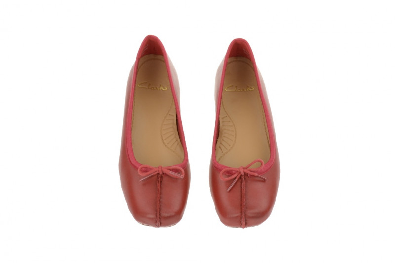 Clarks Ballerina Freckle Ice rot 20352933 4