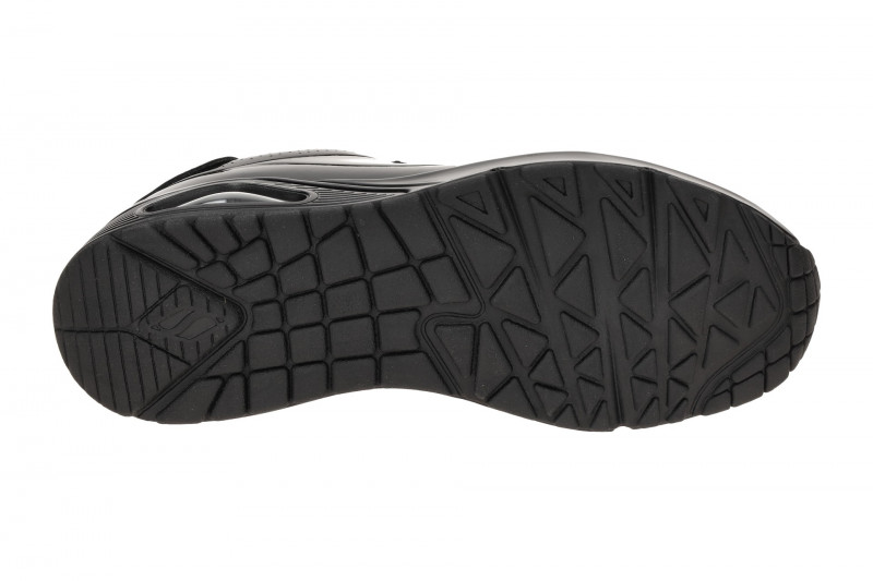 Skechers Uno Schuhe Sneakers schwarz Lack 177142