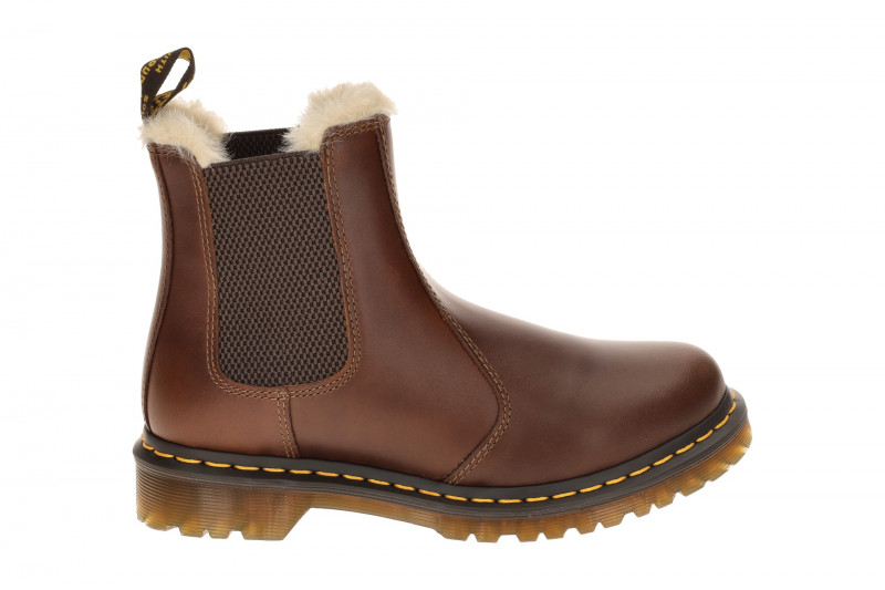 Dr. Martens 2976 Leonore Stiefel Chelsea-Boot braun Warmfutter