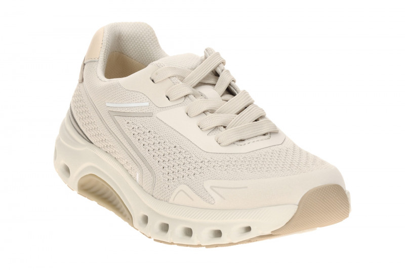 Gabor RollingSoft Schuhe beige Mesh Häkeloptik 86.984.23