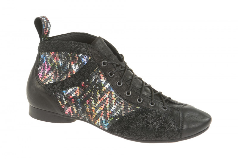 Think Guad Stiefelette schwarz kombi 7-87732-03