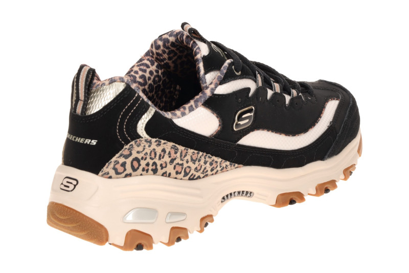 Skechers D´Lites Schuhe schwarz Leo 150877