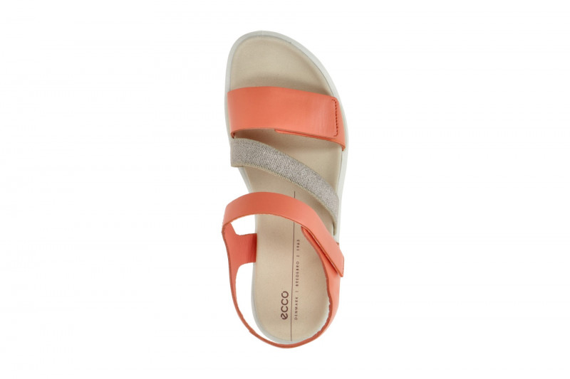 Ecco Flowt Sandalen orange coral 273713